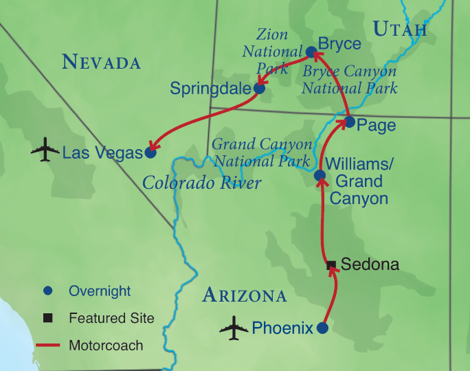 Bryce Zion Grand Canyon 2022 
