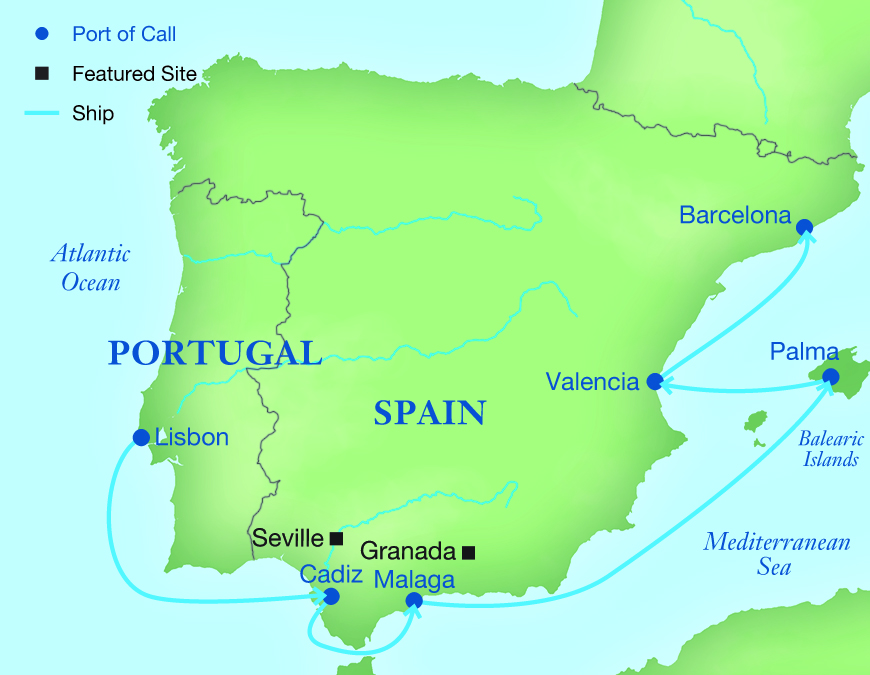 Cruising Southern Spain and Portugal Smithsonian Journeys