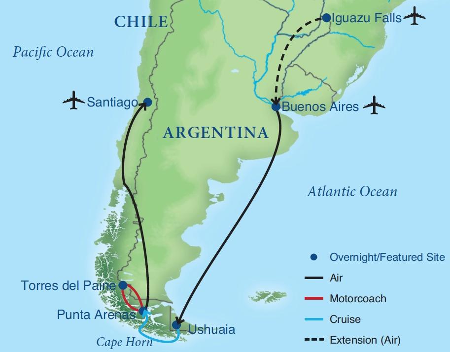 smithsonian trips to patagonia
