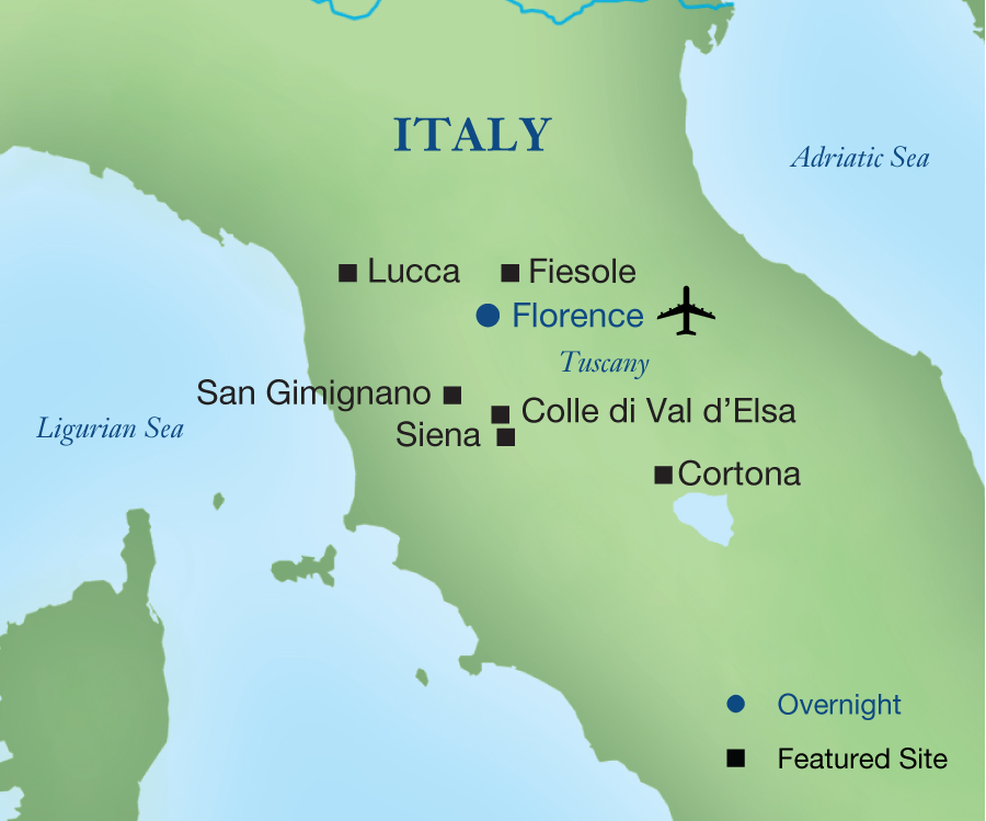 Tourist Walking Map Of Florence Soule lgbt