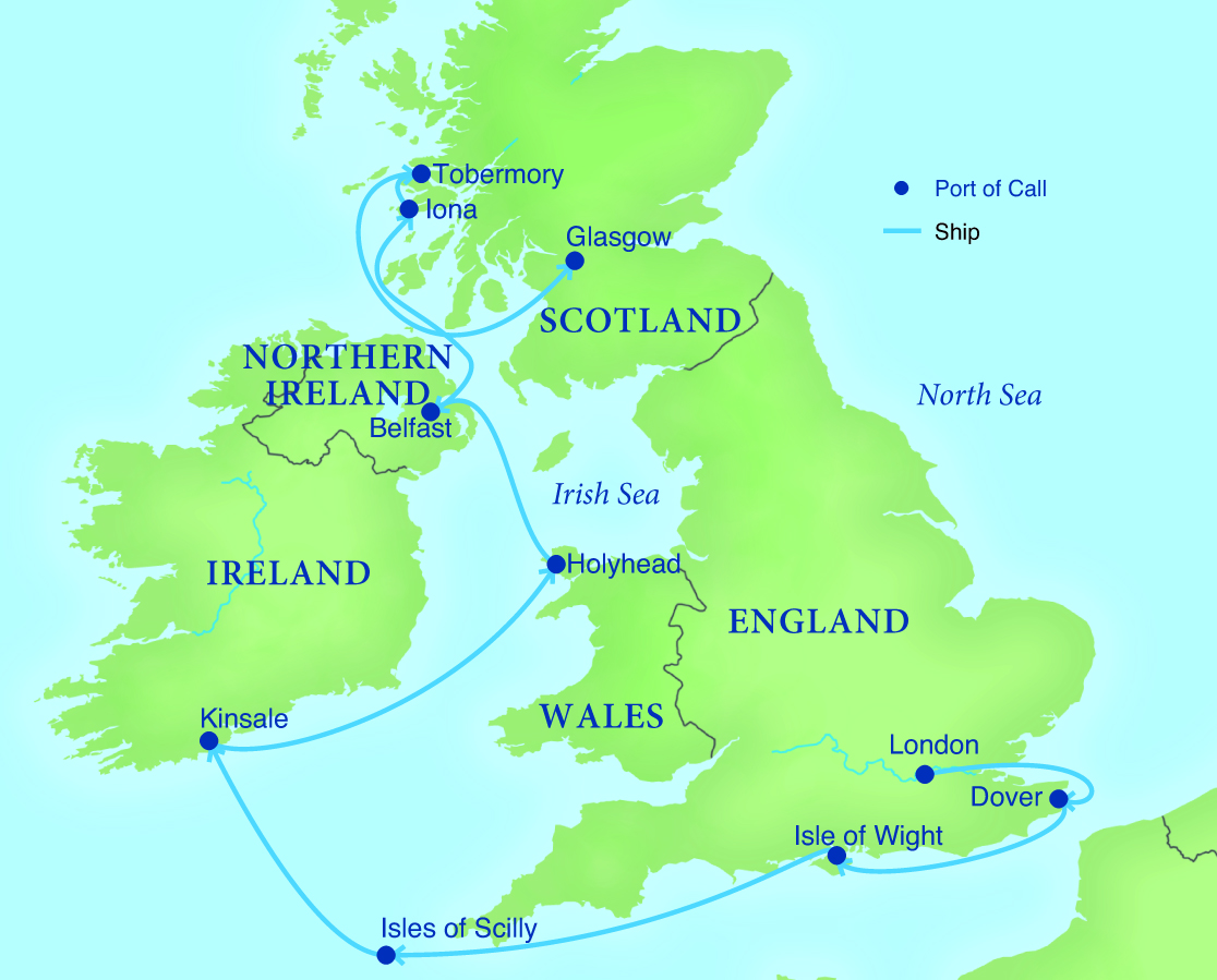 ireland scotland wales cruise
