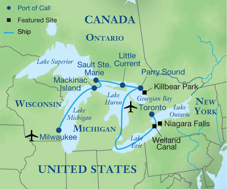 A Voyage along the Great Lakes | Smithsonian Journeys